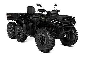 Outlander MAX 6x6 Backcountry 1000R TR r. 2026 Stealth Black