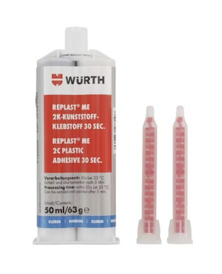 Lepidlo na plasty dvousložkové REPLAST® ME, 30s, 50 ML