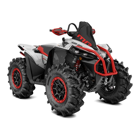Renegade Xmr 1000R CE r. 2026 Hyper Silver & Legion Red
