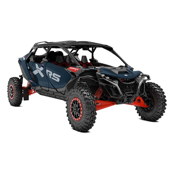 Maverick R MAX X RS DCT SAS 999T r. 2026 Dusty Navy & Legion Red