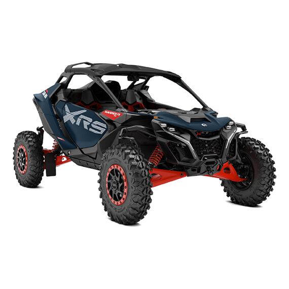 Maverick R X RS DCT SAS 999T r. 2026 Dusty Navy & Legion Red