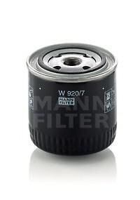 Filtr olejový MANN FILTER W 920/7